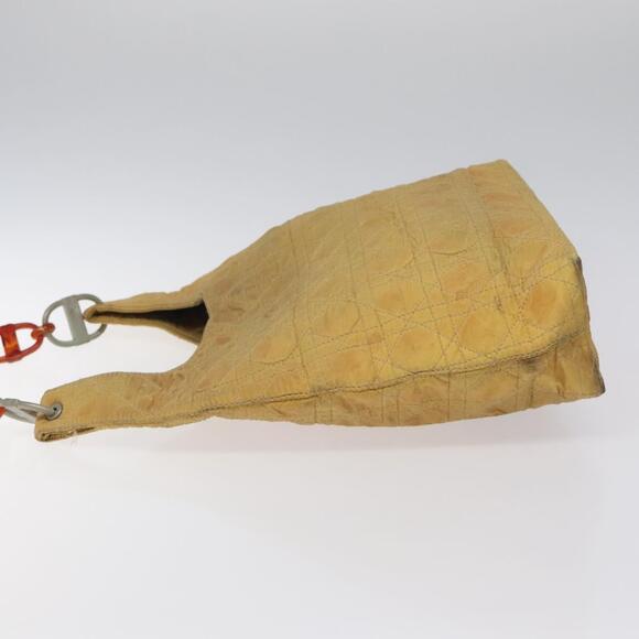 DIOR Canage Shoulder Bag Nylon Yellow - Picture 5 of 12